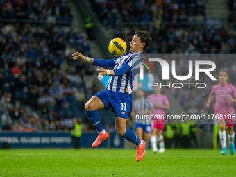 Pepe of FC Porto celebrates during the game against Estoril Praia in the 10th round of the Portuguese Championship 2023/24 at Estadio do Dra...