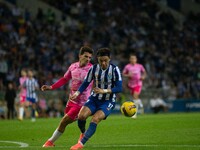 Pepe of FC Porto celebrates during the game against Estoril Praia in the 10th round of the Portuguese Championship 2023/24 at Estadio do Dra...