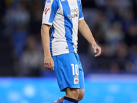 Yeremay Hernandez of RC Deportivo de La Coruna looks on during the LaLiga Hypermotion match between RC Deportivo de La Coruna and SD Eibar a...