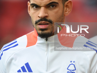 Morgan Gibbs-White of Nottingham Forest participates in the Premier League match between Nottingham Forest and Newcastle United at the City...