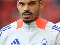 Morgan Gibbs-White of Nottingham Forest participates in the Premier League match between Nottingham Forest and Newcastle United at the City...