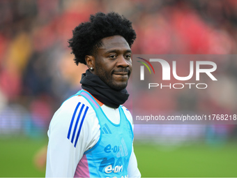 Ola Aina of Nottingham Forest participates in the Premier League match between Nottingham Forest and Newcastle United at the City Ground in...