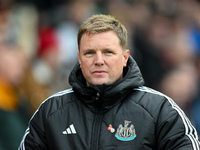 Eddie Howe is the manager of Newcastle United during the Premier League match between Nottingham Forest and Newcastle United at the City Gro...