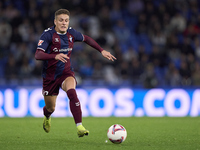 Jose Corpas of SD Eibar is in action during the LaLiga Hypermotion match between RC Deportivo de La Coruna and SD Eibar at Abanca Riazor Sta...