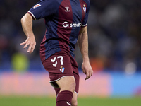 Xeber Alkain of SD Eibar is in action during the LaLiga Hypermotion match between RC Deportivo de La Coruna and SD Eibar at Abanca Riazor St...