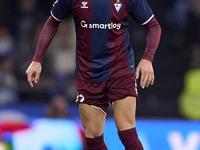 Jose Corpas of SD Eibar is in action during the LaLiga Hypermotion match between RC Deportivo de La Coruna and SD Eibar at Abanca Riazor Sta...