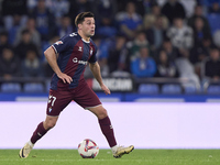 Xeber Alkain of SD Eibar is in action during the LaLiga Hypermotion match between RC Deportivo de La Coruna and SD Eibar at Abanca Riazor St...