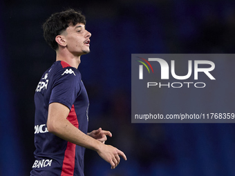 Charlie Patino of RC Deportivo de La Coruna looks on during the warm-up prior to the LaLiga Hypermotion match between RC Deportivo de La Cor...