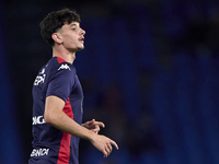 Charlie Patino of RC Deportivo de La Coruna looks on during the warm-up prior to the LaLiga Hypermotion match between RC Deportivo de La Cor...