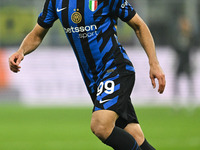 Mehdi Taremi of Inter FC participates in the Italian Serie A football match between Inter FC and SSC Napoli at Giuseppe Meazza San Siro Stad...