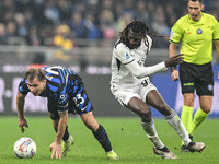 Nicolo Barella of Inter FC participates in the Italian Serie A football match between Inter FC and SSC Napoli in Milan, Italy, on November 1...