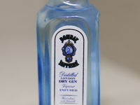 Bombay Sapphire bottle is seen in this illustration photo taken in Berlin, Germany on November 11, 2024. (