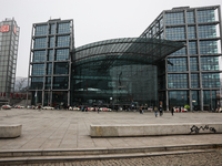 A view of the Berlin Hauptbahnhof in Berlin, Germany on November 10, 2024. (