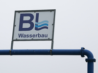 BL Wasserbau logo is seen in Berlin, Germany on November 10, 2024. (