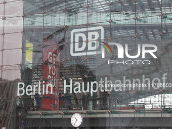 A view of the platforms at the Berlin Hauptbahnhof in Berlin, Germany on November 10, 2024. (