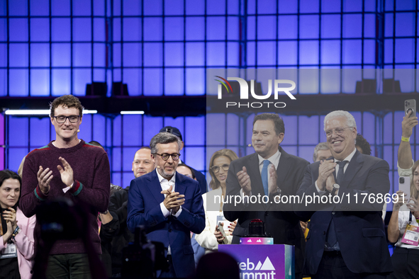 The opening night of Web Summit 2024 features the CEO and Founder of Web Summit, Paddy Cosgrave, the Mayor of Lisbon, Carlos Moedas, and the...