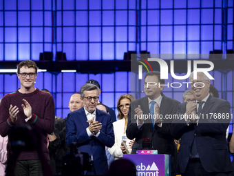 The opening night of Web Summit 2024 features the CEO and Founder of Web Summit, Paddy Cosgrave, the Mayor of Lisbon, Carlos Moedas, and the...