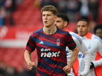 Ryan Yates of Nottingham Forest participates in the Premier League match between Nottingham Forest and Newcastle United at the City Ground i...