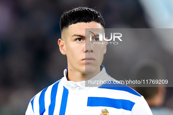 Nehuen Perez of FC Porto looks on during the UEFA Europa League 2024/25 League Phase MD4 match between SS Lazio and FC Porto at Stadio Olimp...