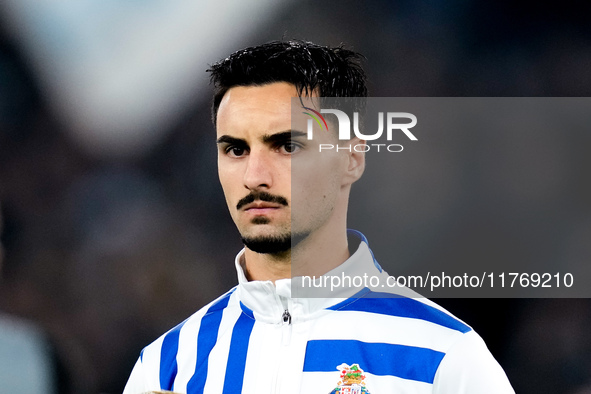 Stephen Eustaquio of FC Porto during the UEFA Europa League 2024/25 League Phase MD4 match between SS Lazio and FC Porto at Stadio Olimpico...