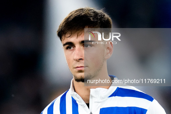 Martim Fernandes of FC Porto looks on during the UEFA Europa League 2024/25 League Phase MD4 match between SS Lazio and FC Porto at Stadio O...