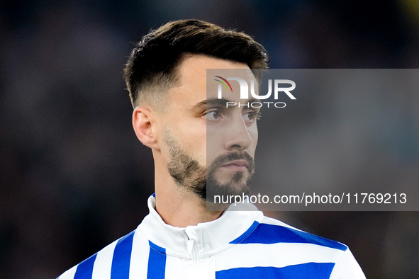 Fabio Vieira of FC Porto looks on during the UEFA Europa League 2024/25 League Phase MD4 match between SS Lazio and FC Porto at Stadio Olimp...