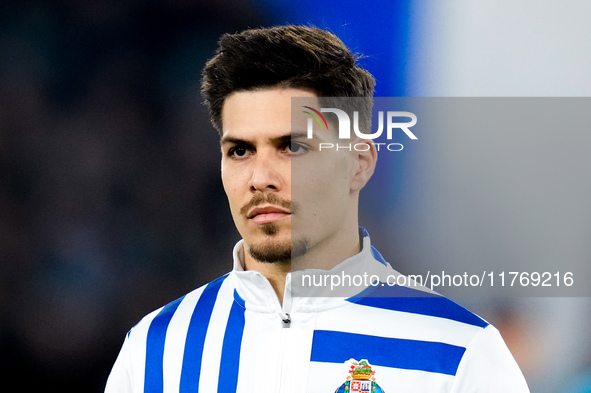 Andre' Franco of FC Porto looks on during the UEFA Europa League 2024/25 League Phase MD4 match between SS Lazio and FC Porto at Stadio Olim...