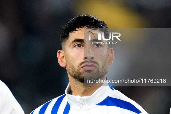 Alan Varela of FC Porto looks on during the UEFA Europa League 2024/25 League Phase MD4 match between SS Lazio and FC Porto at Stadio Olimpi...