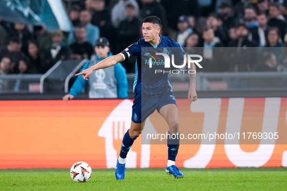 Nehuen Perez of FC Porto during the UEFA Europa League 2024/25 League Phase MD4 match between SS Lazio and FC Porto at Stadio Olimpico on No...