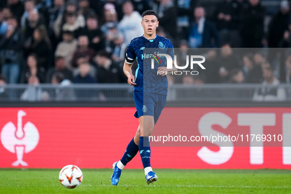 Nehuen Perez of FC Porto during the UEFA Europa League 2024/25 League Phase MD4 match between SS Lazio and FC Porto at Stadio Olimpico on No...