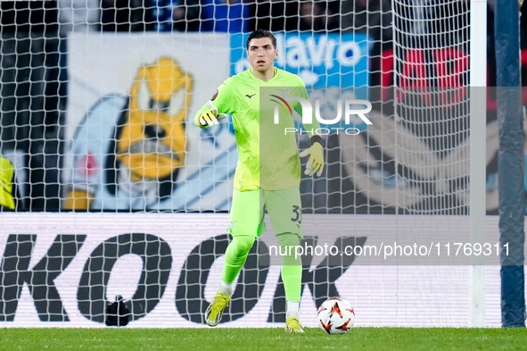 Christos Mandas of SS Lazio during the UEFA Europa League 2024/25 League Phase MD4 match between SS Lazio and FC Porto at Stadio Olimpico on...