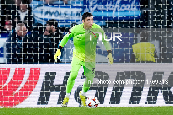 Christos Mandas of SS Lazio during the UEFA Europa League 2024/25 League Phase MD4 match between SS Lazio and FC Porto at Stadio Olimpico on...