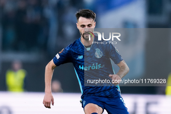 Fabio Vieira of FC Porto during the UEFA Europa League 2024/25 League Phase MD4 match between SS Lazio and FC Porto at Stadio Olimpico on No...