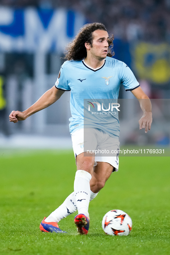 Matteo Guendouzi of SS Lazio during the UEFA Europa League 2024/25 League Phase MD4 match between SS Lazio and FC Porto at Stadio Olimpico o...