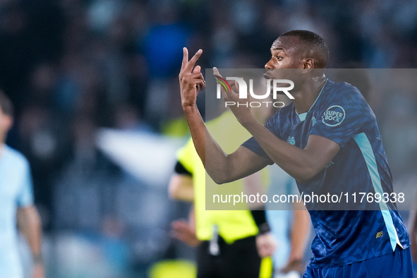 Tiago Djalo' of FC Porto gestures during the UEFA Europa League 2024/25 League Phase MD4 match between SS Lazio and FC Porto at Stadio Olimp...