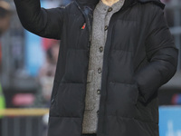 Rehanne Skinner manages West Ham United Women during the Barclays FA Women's Super League soccer match between West Ham United Women and Lei...