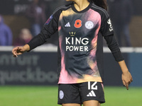 Asmita Ale, on loan from Tottenham Hotspur, plays during the Barclays FA Women's Super League soccer match between West Ham United Women and...