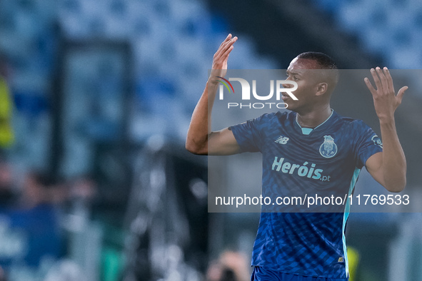 Tiago Djalo' of FC Porto reacts during the UEFA Europa League 2024/25 League Phase MD4 match between SS Lazio and FC Porto at Stadio Olimpic...