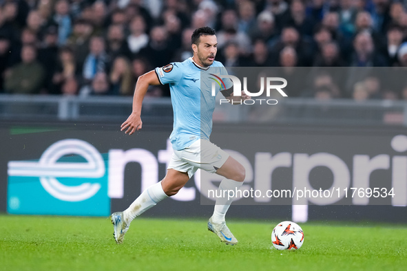 Pedro of SS Lazio during the UEFA Europa League 2024/25 League Phase MD4 match between SS Lazio and FC Porto at Stadio Olimpico on November...