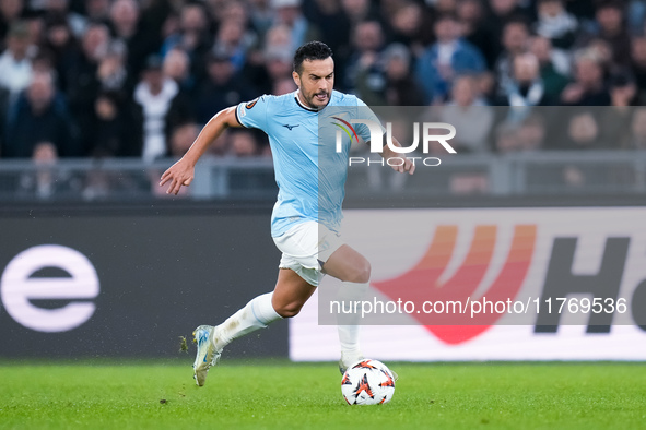 Pedro of SS Lazio during the UEFA Europa League 2024/25 League Phase MD4 match between SS Lazio and FC Porto at Stadio Olimpico on November...