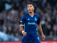 Danny Namaso Loader of FC Porto reacts during the UEFA Europa League 2024/25 League Phase MD4 match between SS Lazio and FC Porto at Stadio...