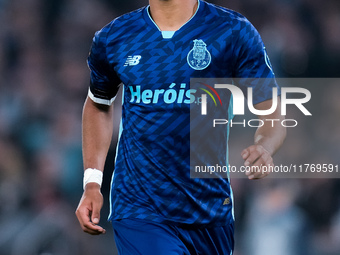 Danny Namaso Loader of FC Porto reacts during the UEFA Europa League 2024/25 League Phase MD4 match between SS Lazio and FC Porto at Stadio...