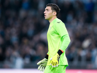 Christos Mandas of SS Lazio looks on during the UEFA Europa League 2024/25 League Phase MD4 match between SS Lazio and FC Porto at Stadio Ol...