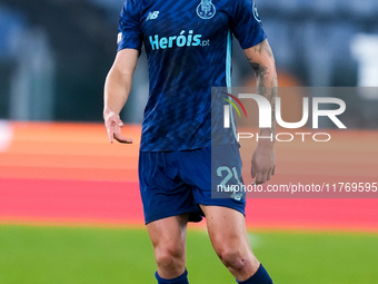 Nehuen Perez of FC Porto during the UEFA Europa League 2024/25 League Phase MD4 match between SS Lazio and FC Porto at Stadio Olimpico on No...