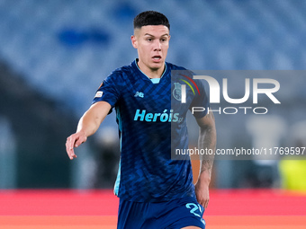 Nehuen Perez of FC Porto during the UEFA Europa League 2024/25 League Phase MD4 match between SS Lazio and FC Porto at Stadio Olimpico on No...