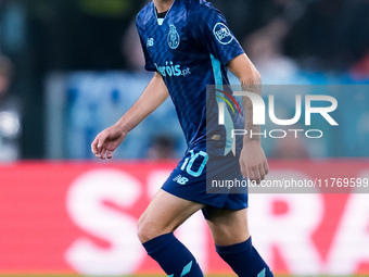 Fabio Vieira of FC Porto during the UEFA Europa League 2024/25 League Phase MD4 match between SS Lazio and FC Porto at Stadio Olimpico on No...