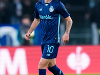 Fabio Vieira of FC Porto during the UEFA Europa League 2024/25 League Phase MD4 match between SS Lazio and FC Porto at Stadio Olimpico on No...