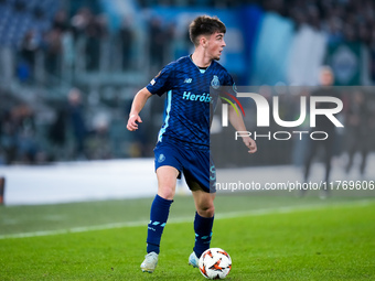 Martim Fernandes of FC Porto during the UEFA Europa League 2024/25 League Phase MD4 match between SS Lazio and FC Porto at Stadio Olimpico o...