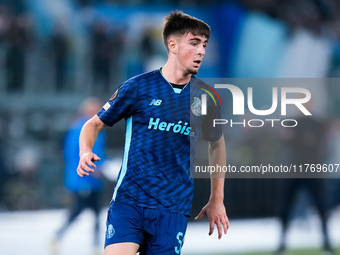 Martim Fernandes of FC Porto during the UEFA Europa League 2024/25 League Phase MD4 match between SS Lazio and FC Porto at Stadio Olimpico o...