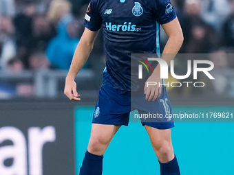 Nico Gonzalez of FC Porto during the UEFA Europa League 2024/25 League Phase MD4 match between SS Lazio and FC Porto at Stadio Olimpico on N...